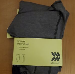 #1 All in Motion Youth 2 Piece Boys' Thermal Set